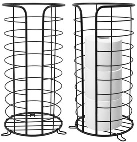 Tutumi, zásobník na toaletný papier 322743A, čierna matná, REA-07014