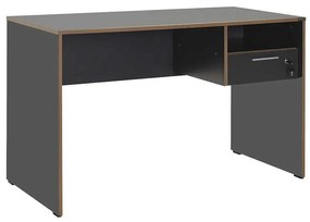 PC stolík Calliope 2 (antracit + dub) . Vlastná spoľahlivá doprava až k Vám domov. 1109390