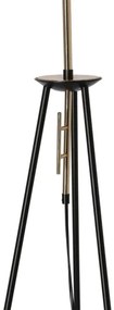Stojacia lampa TAFLO 1xE27/60W/230V biela/čierna/zlatá
