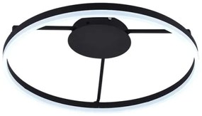 LED Stmievateľný prisadený luster LED/55W/230V 3000-6500K + diaľkové ovládanie