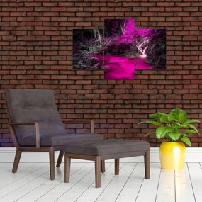 Obraz - Ružový les (90x60 cm)