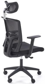 Otočné kreslo Mason čierna