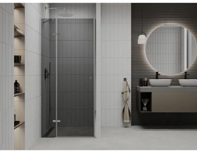 Mexen Roma, sprchové dvere do otvoru 100 x 190 cm, 6mm šedé sklo, chrómový profil, 854-100-000-01-40