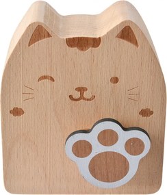 Drevená naťahovacia hracia skrinka mačička Kitty - 7*4*8 cm