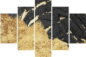 Obraz - Zlatá štruktúra N⁰1 (150x105 cm)