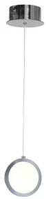 Závesné LED svietidlo Circolo, 1x LED 7w, 4000k, ch