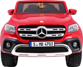 Ramiz Mercedes Benz Trieda X Detská farba Červený pickup