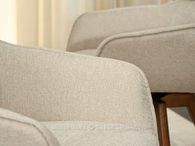 Jedálenská stolička Distorsion (béžová). Akcia -16%. Vlastná spoľahlivá doprava až k Vám domov. 1136517