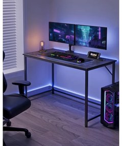 Písací stôl SOLEA čierny