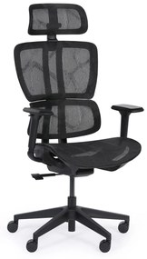 Kancelárska stolička NICO 1+1 ZADARMO, čierna