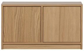 Modulárny TV stolík v dekore duba v prírodnej farbe 77x44 cm Modulair – vtwonen