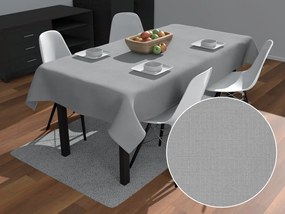 Biante Teflónový obdĺžnikový obrus TF-019 Sivý 50x100 cm