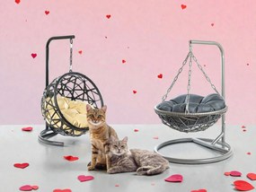 Závesné hojdacie kreslá pre mačky MOON a LILY
