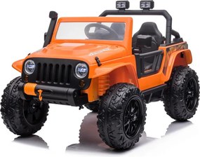 LEAN CARS Elektrické autíčko XB-1118 oranžové