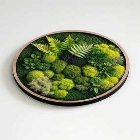 DUBLEZ | Drevený obraz s 3D efektom machu - Papradie