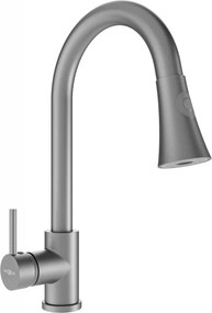 Mexen Elia, vysoká drezová batéria h-380, šedá, 670101-61