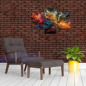 Obraz - Farebná abstrakcia II. (90x60 cm)