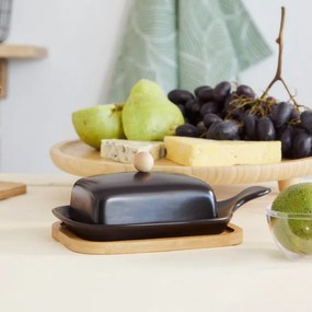 Dóza na maslo FINCAN 869704 čierna