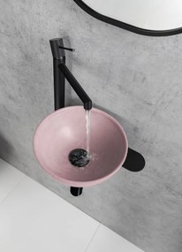 Sapho Sapho, TETRIS držiak umývadla, stojanová batéria, čierna matná, TZ429