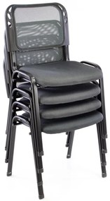 Garthen 38253 Stohovateľná kongresová stolička - sivá