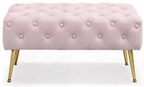 Taburetka MADRID púdrovo ružová