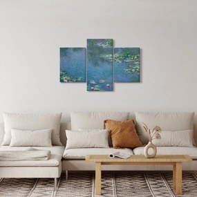 Obraz - Claude Monet, Water Lilies, reprodukcia (90x60 cm)