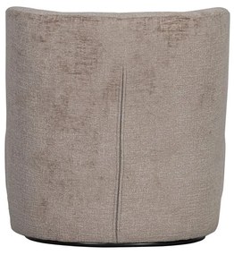 Svetlohnedé zamatové kreslo Atty – WOOOD