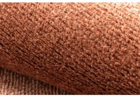 Terracotta okrúhly koberec Softy Rozmer: 120