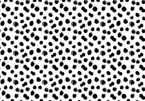 Fototapeta - Čierne škvrny (147x102 cm)