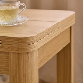 Jídelní rozkládací stůl Southampton 45/90 cm dub přírodní