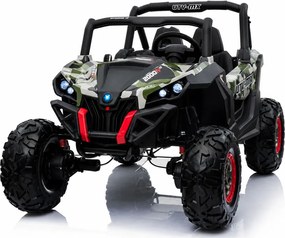 LEAN CARS Elektromobil Jeep XMX603 4x4 v kamuflážnom laku