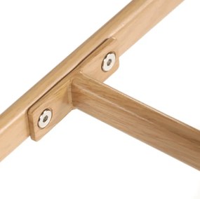 Barová stolička biela AUB-L3125 OAK