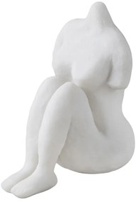 Soška z polyresínu (výška 14 cm) Sitting Woman – Mette Ditmer Denmark
