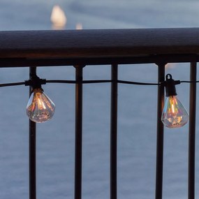 Solárne predĺženie svetelnej reťaze počet žiaroviek 10 ks dĺžka 300 cm Marcus – Sirius