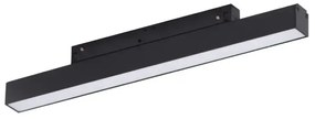 LED svietidlo do lišty Alfa Saga Track Magnetic 12W 3000K čierne