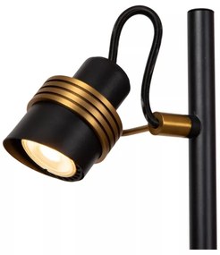Lucide 34544/02/30 - Stolná lampa TUNDRAN 2xGU10/5W/230V čierna