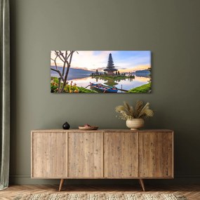 Obraz - Chrám Shaivite (120x50 cm)