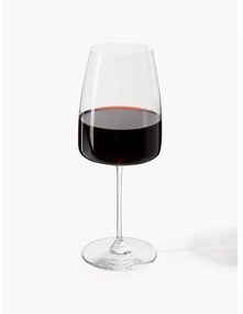 Poháre na červené víno z krištáľového skla Lucien, 4 ks
