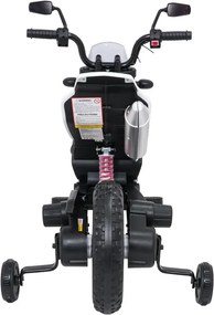 Elektrická motorka Aprilia RX biela