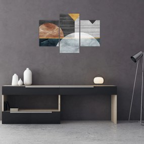 Obraz - Tvary a textúry (90x60 cm)