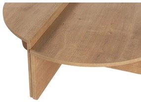 SADA 2x Konferenčný stolík ORION dub