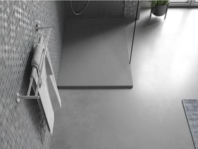 Mexen Bert, SMC obdĺžniková sprchová vanička 120 x 90 cm, šedá, 4K619012