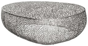 Konferenčný stolík Leaf 120cm strieborný