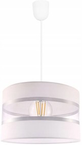 Závesné svietidlo Elegance, 1x textilné tienidlo (výber z 3 farieb), (výber z 3 farieb konštrukcie), lp