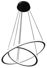 Stmievateľný LED luster na lanku LED/150W/230V 3000-6500K + diaľkové ovládanie