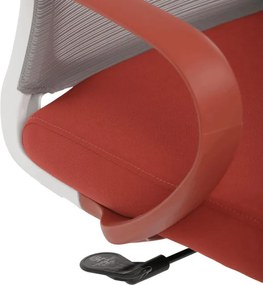 Kancelárska stolička červená KA-S425 RED