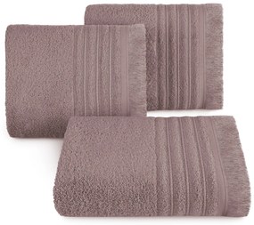 BAVLNENÝ UTERÁK MIRENA 50X90 CM HNEDÁ