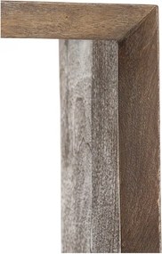 Knižnica z mangového dreva v prírodnej farbe 95x190 cm Sondrio – Light &amp; Living