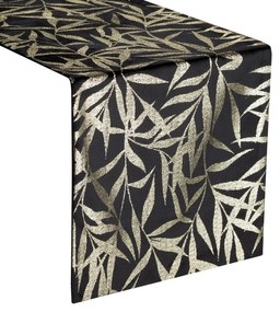 Dekorstudio Elegantný zamatový behúň na stôl BLINK 15 čierny Rozmer behúňa (šírka x dĺžka): 35x180cm
