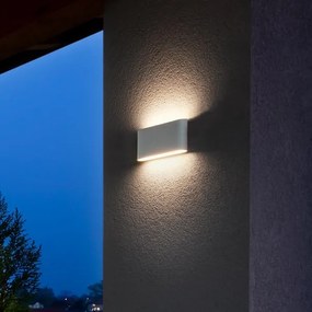 Redo 9622 - vonkajšie nástenné LED svietidlo KLIPPE LED/13W/230V 3000K IP54 biele